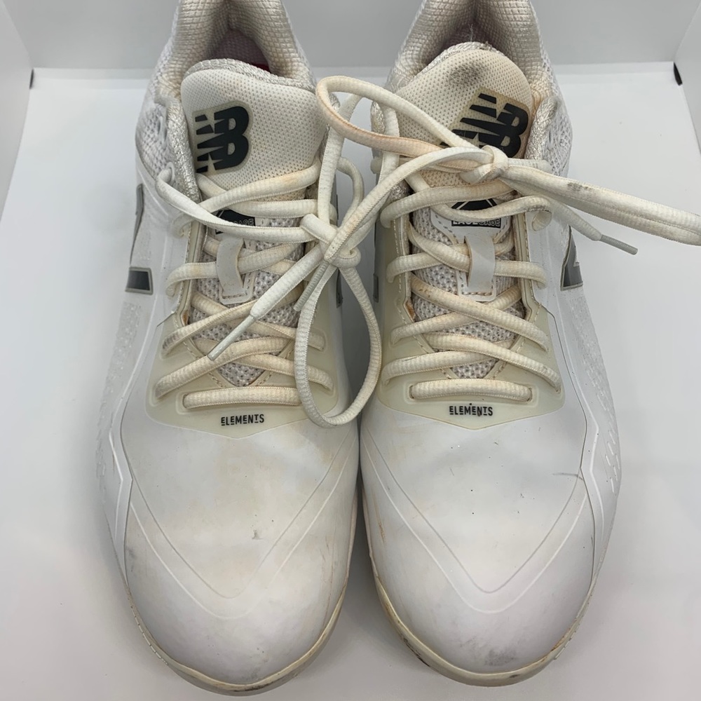 New balance cleats white